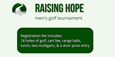 Raising Hope Men's Golf Tournament 2022