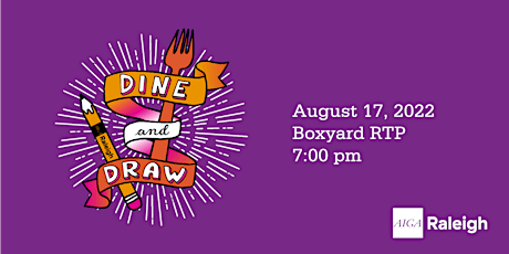 AIGA Raleigh Presents: Dine & Draw primary image