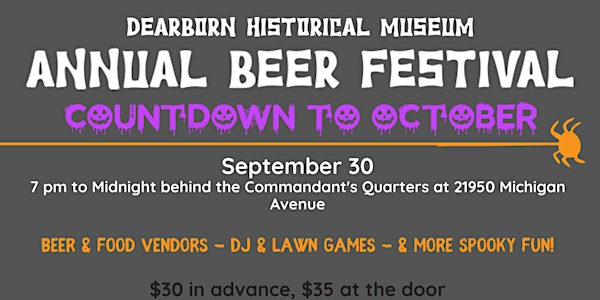 9th Annual Beer Festival