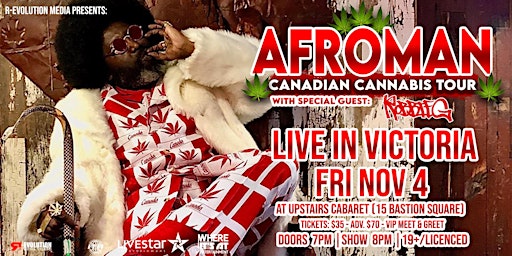Afroman Live in Victoria November 4th at Upstairs Cabaret