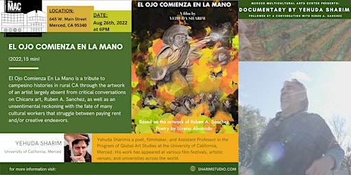 El Ojo Comienza En La Mano, a documentary film by Yehuda Sharim