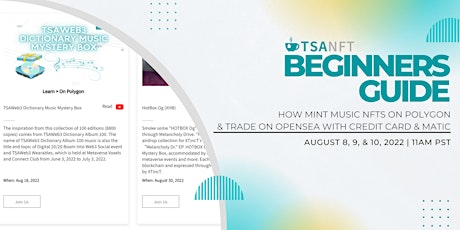 Beginners Guide: How to Mint Music NFTs on Polygon and more!