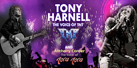 Tony Harnell (of TNT) and Anthony Corder (of Tora Tora) at WBC