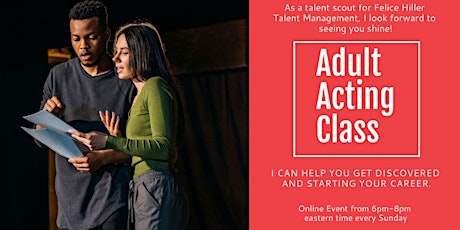 Acting Class and Talent Scout (Limited Slots)