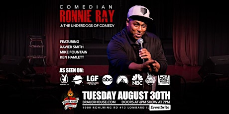 Comedy Night with Ronnie Ray & The Underdogs of Comedy