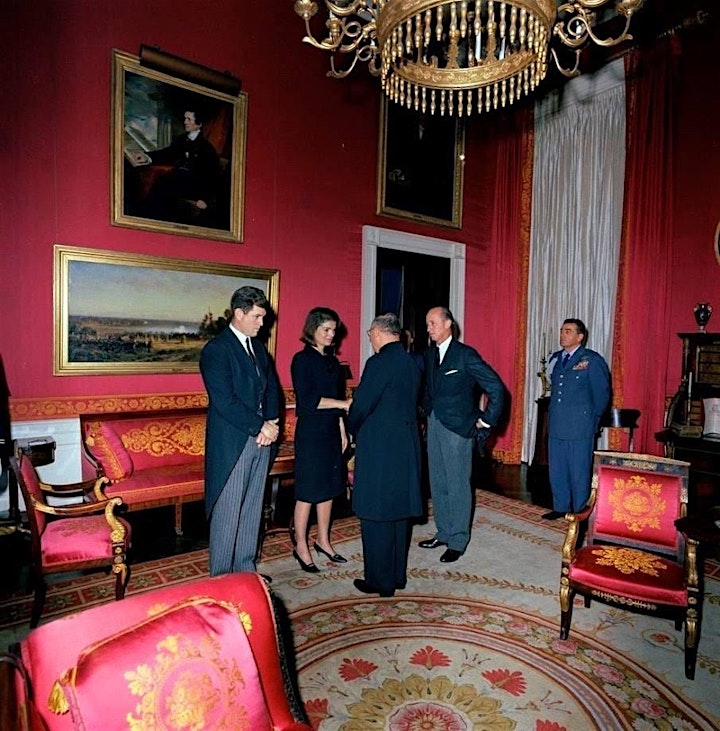"Designing Camelot:  Jacqueline Kennedy &  America's White House" signing image