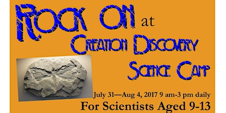 Creation Discovery Science Camp 2017 primary image