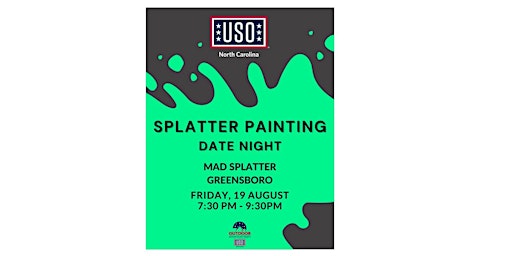 (Greensboro) Splatter Paint Night @ Mad Splatter