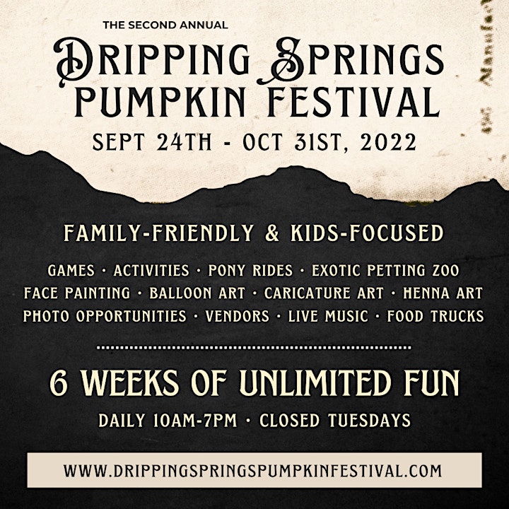 Dripping Springs Pumpkin Festival image