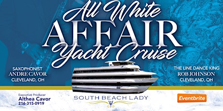 South Beach Lady Yacht All White Affair Labor Day  Sunday All Inclusive