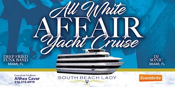 South Beach Lady Yacht Smooth Jazz / R & B  4 hour Dinner Cruise / Open Bar