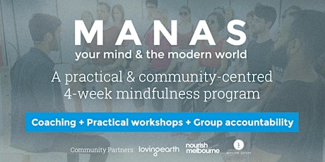 MANAS - 4-Week Comprehensive Mindfulness Program (August) primary image