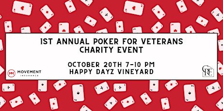 1st Annual Poker for Veterans Charity Event
