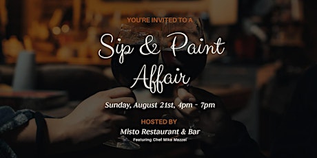 Misto's Sip & Paint where fine dining meets fine art