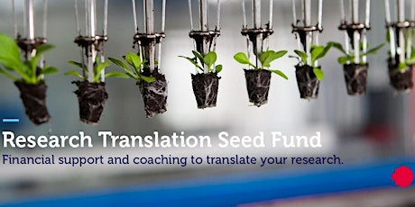Research Translation Seed Fund Workshop - July primary image