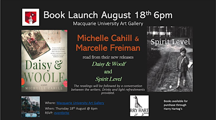 Book Launch for Marcelle Freiman and Michelle Cahill image