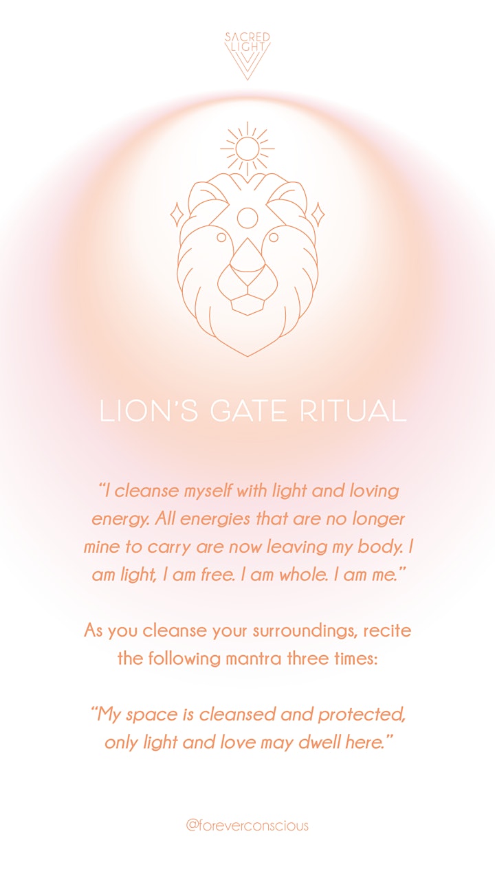Outdoor LIONS GATE Sound Bath with Breathwork,Reiki & Emotion code clearing image