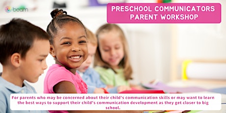 Preschool Communicators Parent Workshop - Cessnock primary image