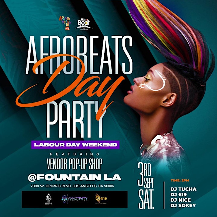 AFROBEATS DAY PARTY image