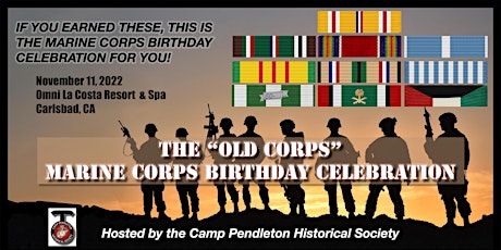 "Old Corps" Marine Corps Birthday Celebration - Nov. 11, 2022