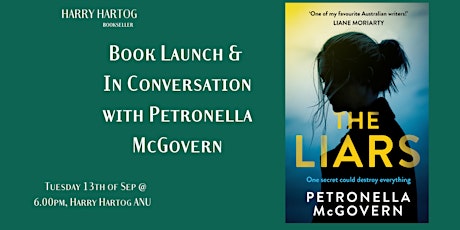Book Launch & In Conversation with Petronella McGovern
