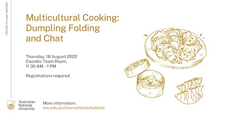 Multicultural Cooking:  Dumpling Folding and Chats primary image