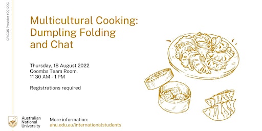 Multicultural Cooking:  Dumpling Folding and Chats