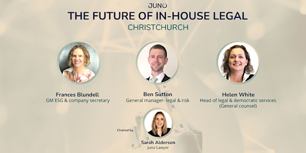 The Future of In-House Legal - Christchurch