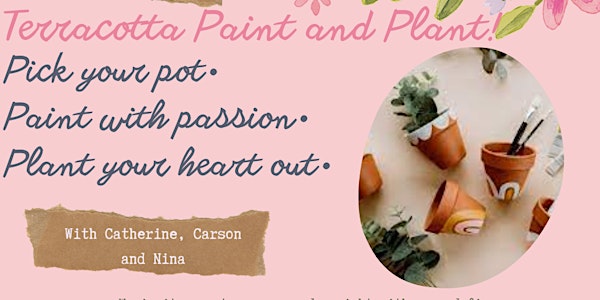 Terracotta Paint and Plant!