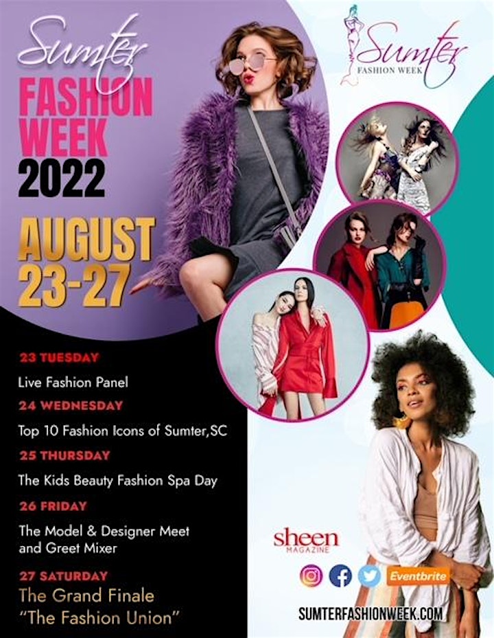 Sumter Fashion Week Top 10 Fashion Icons 2022 image