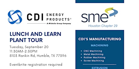 CDI  Energy Products Lunch and Learn