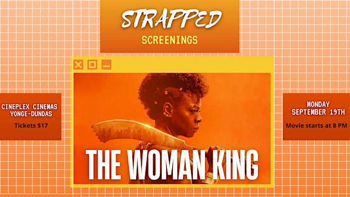 STRAPPED SCREENING: The Woman King image