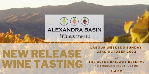 Alexandra Basin Winegrowers - New Release Tasting 2022