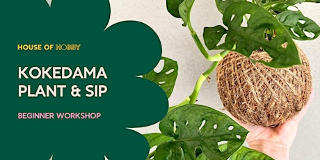 Kokedama - Plant & Sip workshop