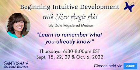 Intuitive Development- Beginner