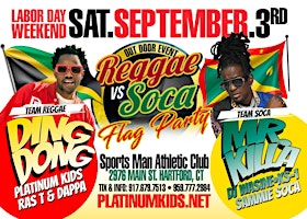 Reggae VS Soca Flag Party