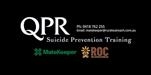 QPR Suicide Prevention Training - Burrumbuttock