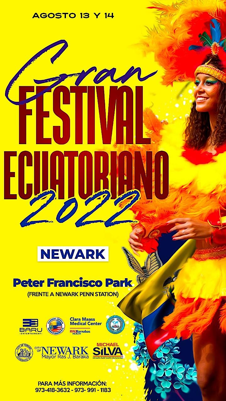 GRAN FESTIVAL ECUATORIANO DE NEWARK 2022 image