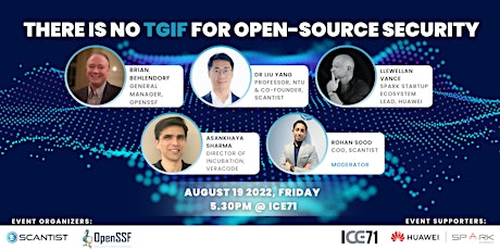 Panel Discussion: There is No TGIF for Open-source Security primary image