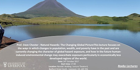 Natural Hazards: The Changing Global Picture primary image