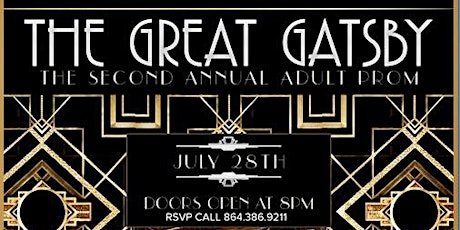 THE GREAT GATSBY South Carolinas Adult Prom primary image