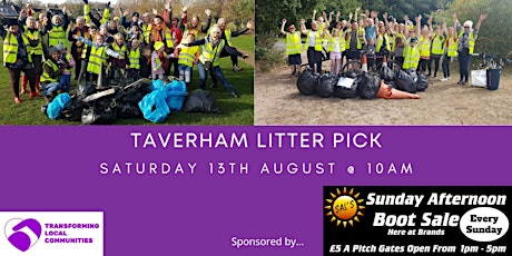 Taverham Litter Pick - Saturday 13th August