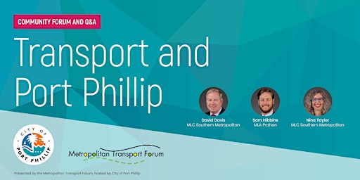 Transport and Port Phillip: Community forum on transport with Q&A