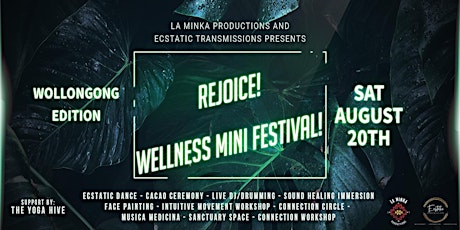 Rejoice! Wellness Mini Festival! Wollongong Edition!