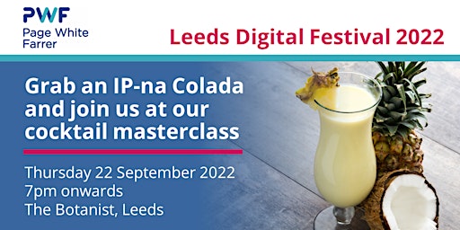 IP cocktail masterclass at Leeds Digital Festival 2022
