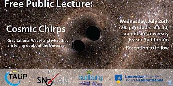 Cosmic Chirps Public Lecture