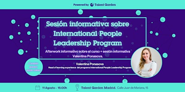 Sesión informativa sobre International People Leadership Program