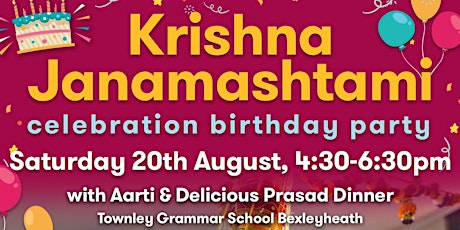 Krishna Janamashtami Celebrations in Bexley, Kent