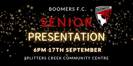 Boomers FC 2022 Senior Presentation