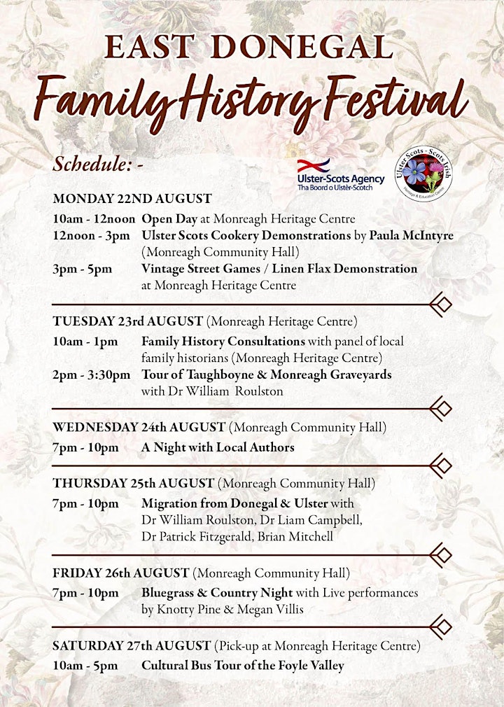 East Donegal Family History Festival image